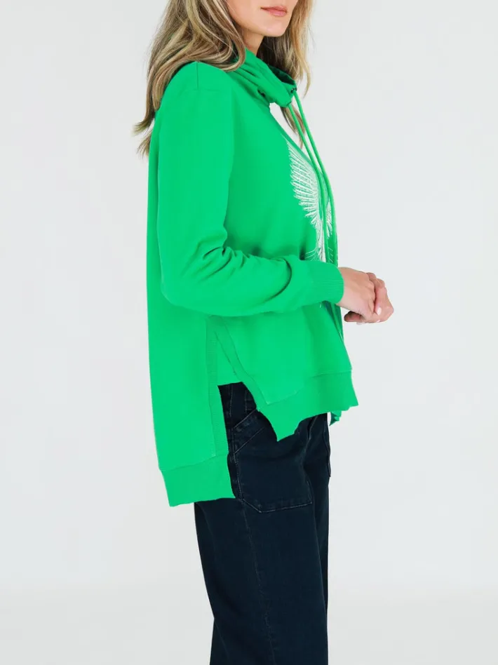 3rd Story Noelle Eagle Glory Funnel Neck Sweatshirt< Sweatshirts|Sweatshirts