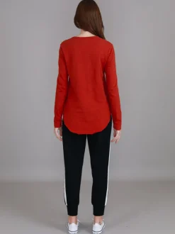 3rd Story Penola Long Sleeve Essentials T Shirt< Long Sleeves
