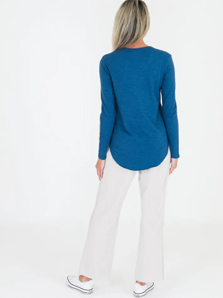 3rd Story Penola Long Sleeve Essentials T Shirt< Long Sleeves