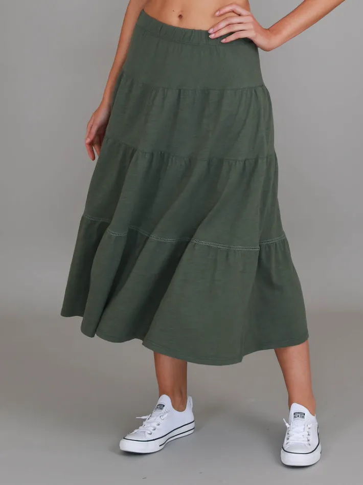 3rd Story Piper Long Skirt< Skirts