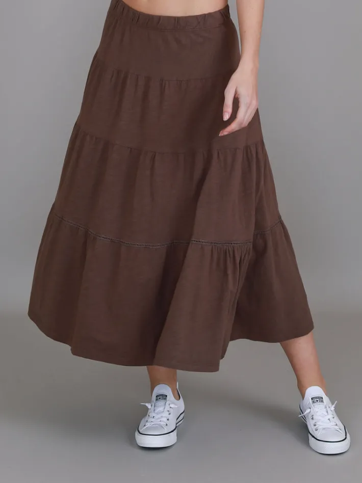 3rd Story Piper Long Skirt< Skirts