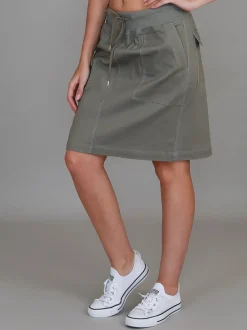 3rd Story Pisces Drawstring Chino Skirt< Skirts