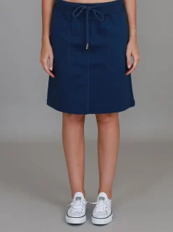 3rd Story Pisces Drawstring Chino Skirt< Skirts
