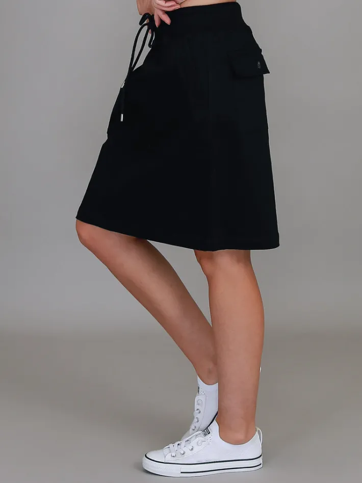 3rd Story Pisces Drawstring Chino Skirt< Skirts