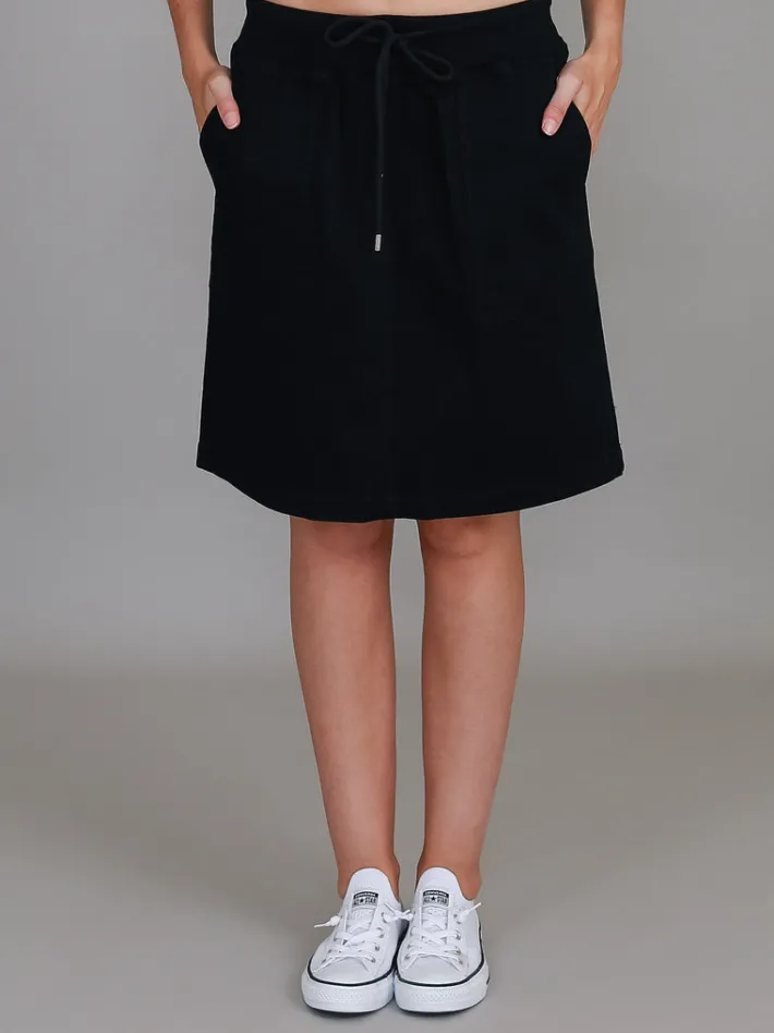 3rd Story Pisces Drawstring Chino Skirt< Skirts