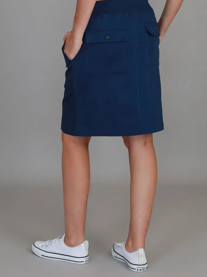 3rd Story Pisces Drawstring Chino Skirt< Skirts