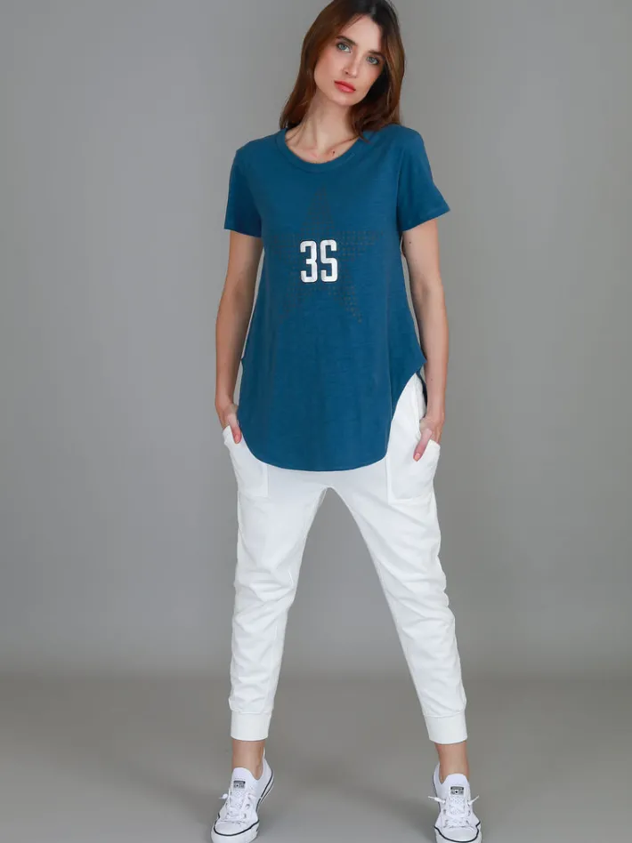 3rd Story Polly Silver Star S/S tee< Short Sleeves