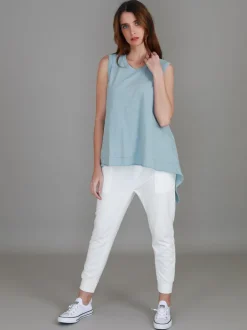 3rd Story Raven Asymmetrical Hem Tank Top< Tanks