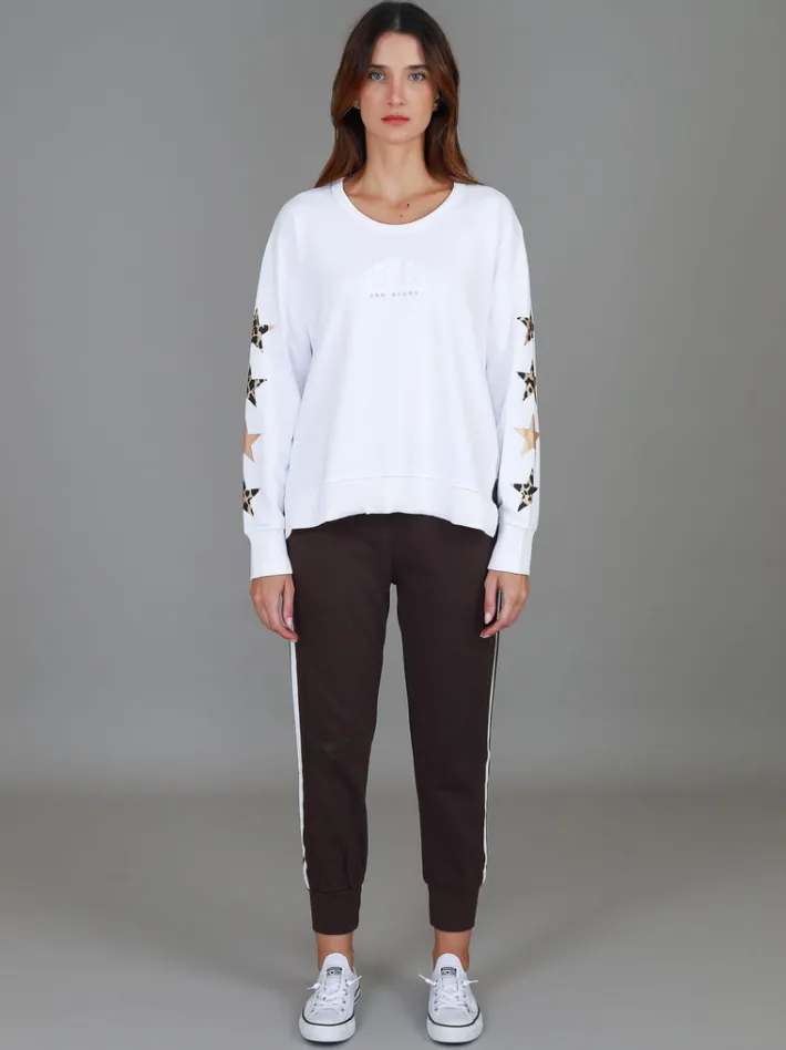 3rd Story Rhodes Leopard Star Sweatshirt< Sweatshirts|Sweatshirts