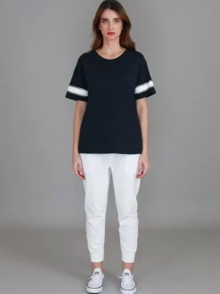 3rd Story Roselyn Band Short Sleeve T Shirt< Short Sleeves