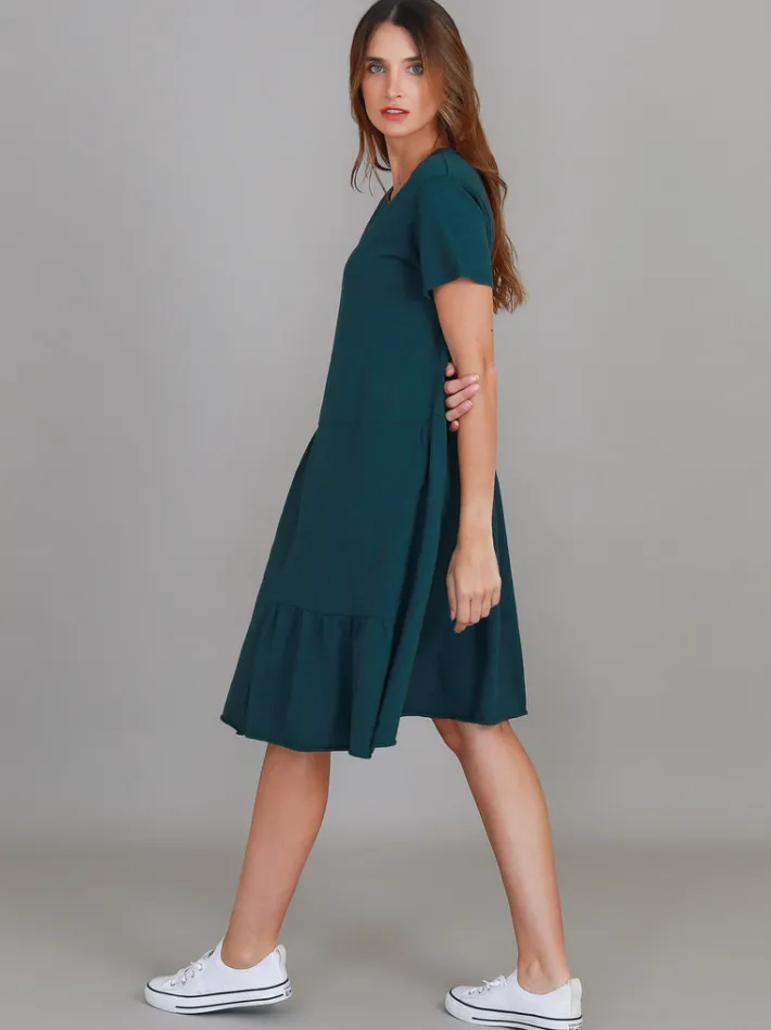 3rd Story Ruby Tiered Dress< Short Sleeve Dress