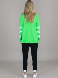 3rd Story Sarah Stripe Pink Sweatshirt< Sweatshirts|Sweatshirts