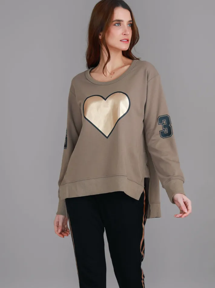 3rd Story Seaspray 3S Heart Sweatshirt< Sweatshirts|Sweatshirts