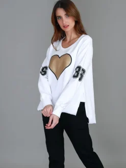 3rd Story Seaspray 3S Heart Sweatshirt< Sweatshirts|Sweatshirts