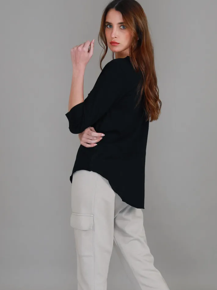 3rd Story Shannon 3/4 Sleeve T Shirt< Long Sleeves