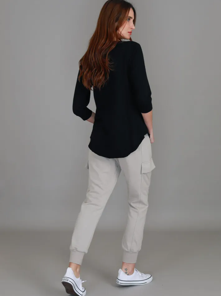 3rd Story Shannon 3/4 Sleeve T Shirt< Long Sleeves