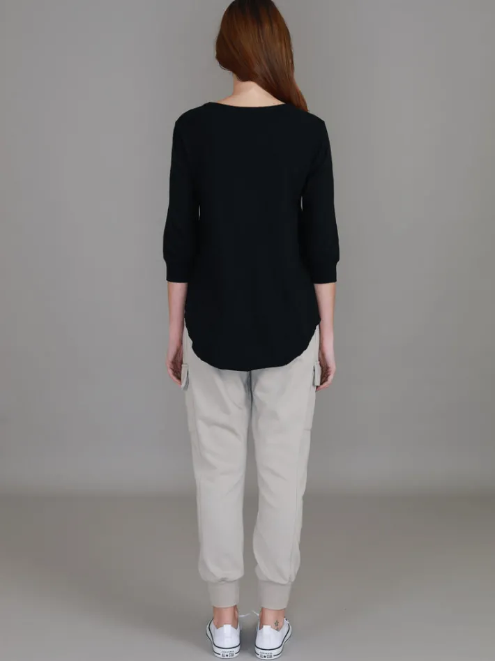3rd Story Shannon 3/4 Sleeve T Shirt< Long Sleeves