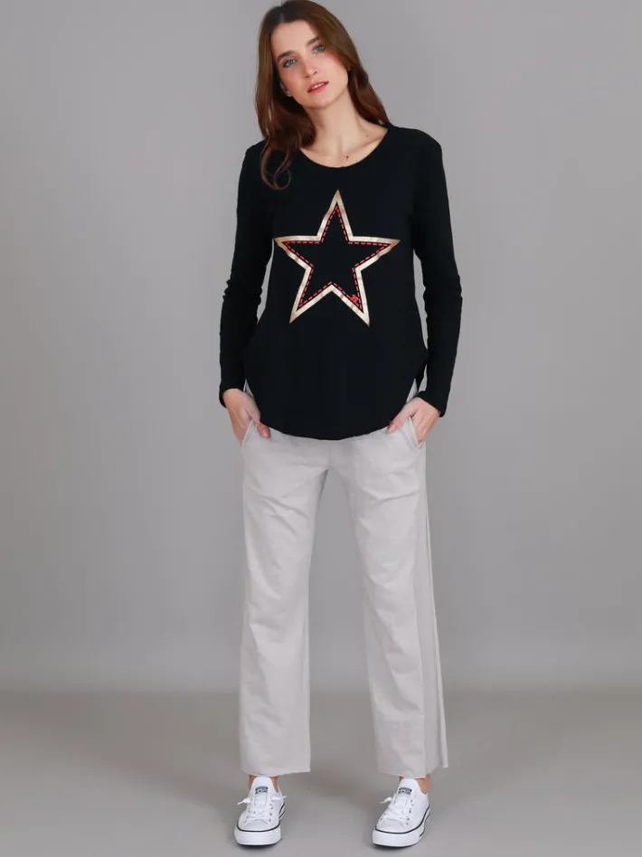 3rd Story Shelley Superstar T Shirt< Long Sleeves