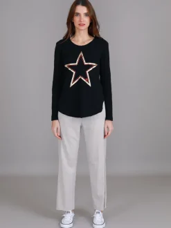 3rd Story Shelley Superstar T Shirt< Long Sleeves