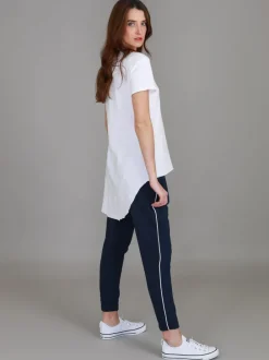 3rd Story Sorrento Curved Hem T Shirt< Short Sleeves
