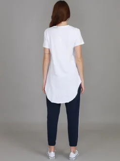 3rd Story Sorrento Curved Hem T Shirt< Short Sleeves