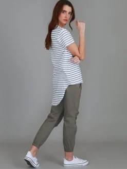 3rd Story Sorrento Curved Hem T Shirt< Short Sleeves