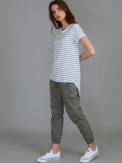 3rd Story Sorrento Curved Hem T Shirt< Short Sleeves