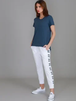 3rd Story Sorrento Curved Hem T Shirt< Short Sleeves