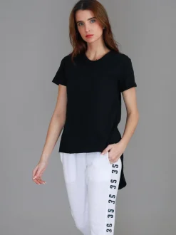 3rd Story Sorrento Curved Hem T Shirt< Short Sleeves