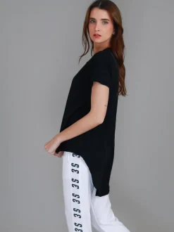 3rd Story Sorrento Curved Hem T Shirt< Short Sleeves