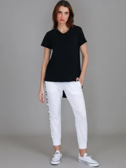 3rd Story Sorrento Curved Hem T Shirt< Short Sleeves