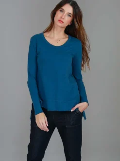 3rd Story Strumpet Scoop Neck T Shirt< Long Sleeves