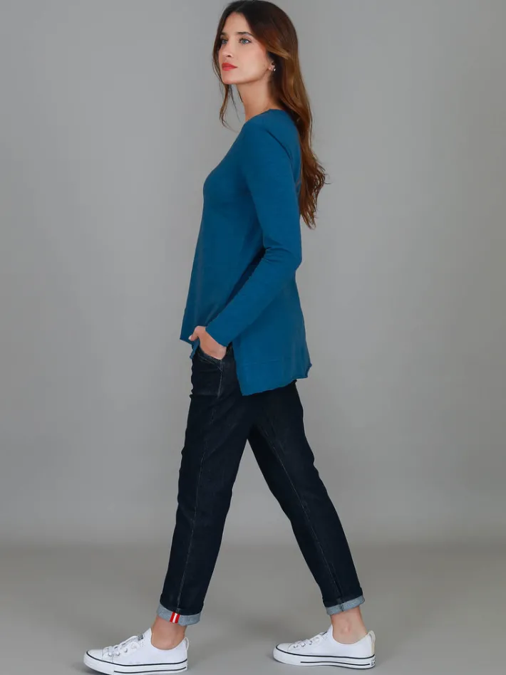 3rd Story Strumpet Scoop Neck T Shirt< Long Sleeves