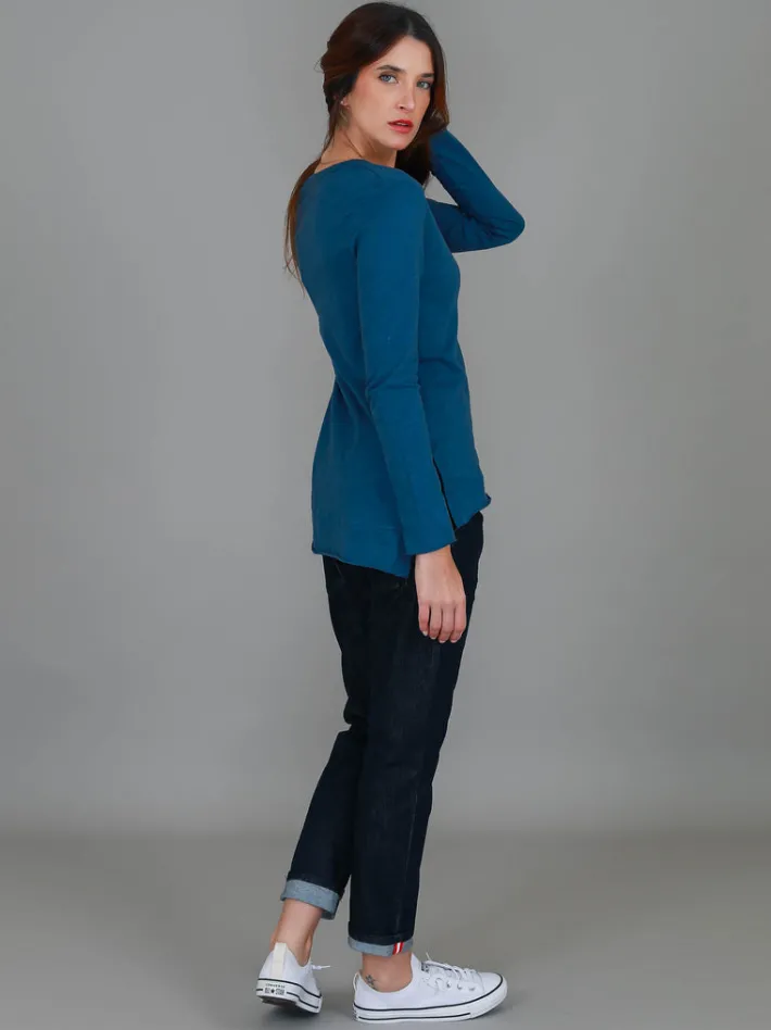 3rd Story Strumpet Scoop Neck T Shirt< Long Sleeves