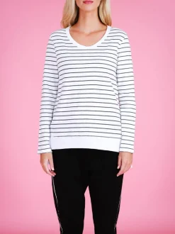 3rd Story Strumpet Scoop Neck T Shirt< Long Sleeves