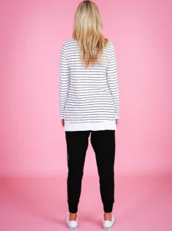 3rd Story Strumpet Scoop Neck T Shirt< Long Sleeves