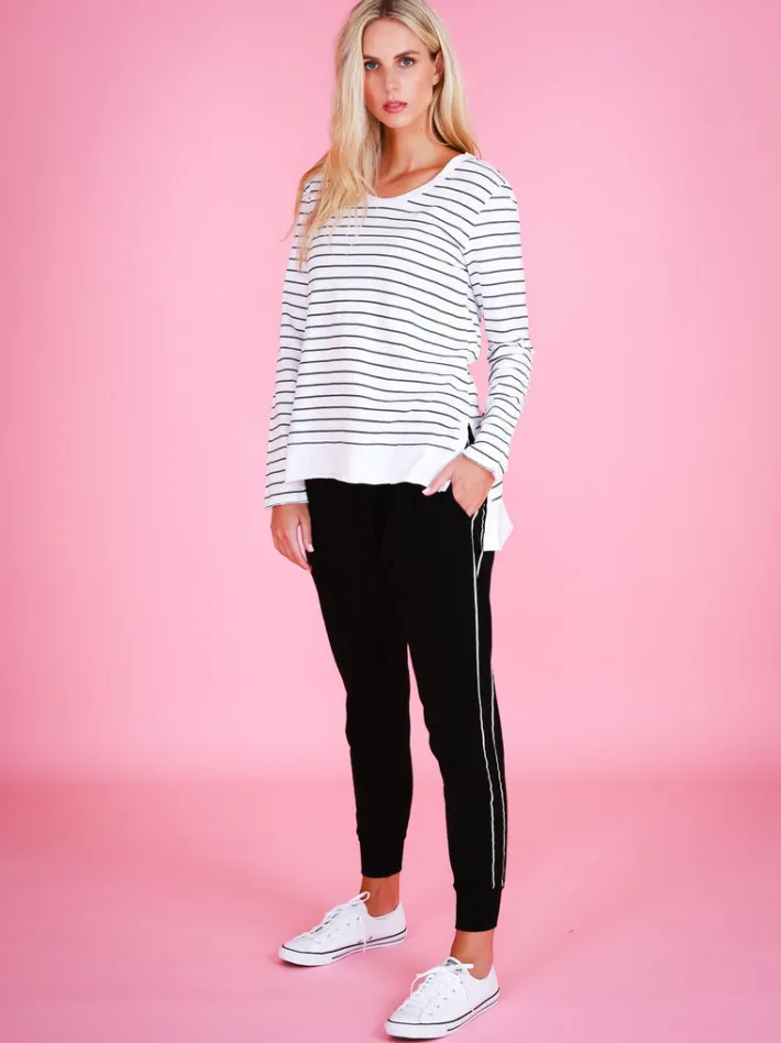 3rd Story Strumpet Scoop Neck T Shirt< Long Sleeves