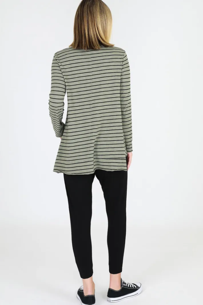 3rd Story Strumpet Scoop Neck T Shirt< Long Sleeves