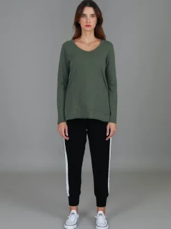 3rd Story Strumpet Scoop Neck T Shirt< Long Sleeves