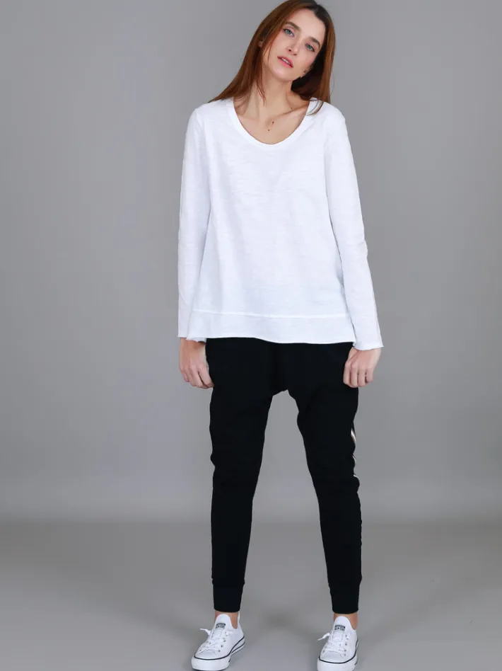 3rd Story Strumpet Scoop Neck T Shirt< Long Sleeves