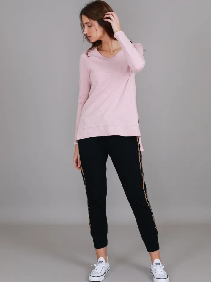 3rd Story Strumpet Scoop Neck T Shirt< Long Sleeves