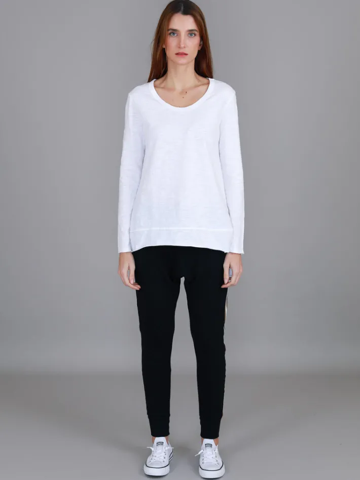 3rd Story Strumpet Scoop Neck T Shirt< Long Sleeves