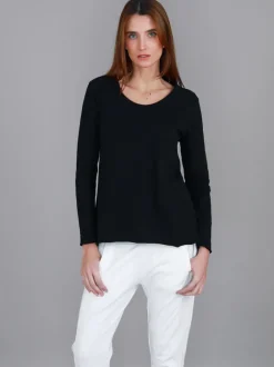 3rd Story Strumpet Scoop Neck T Shirt< Long Sleeves