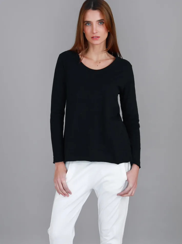 3rd Story Strumpet Scoop Neck T Shirt< Long Sleeves