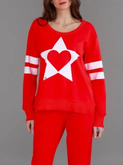 3rd Story Sunny Star Heart Sweater< Sweatshirts|Sweatshirts