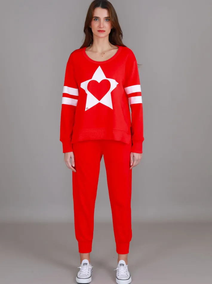 3rd Story Sunny Star Heart Sweater< Sweatshirts|Sweatshirts