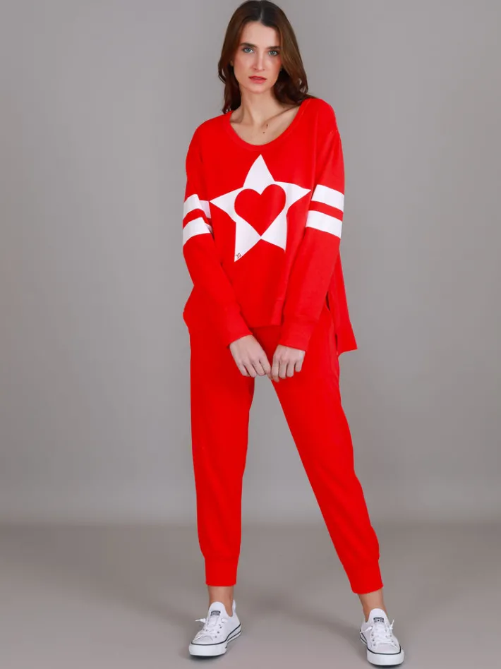 3rd Story Sunny Star Heart Sweater< Sweatshirts|Sweatshirts