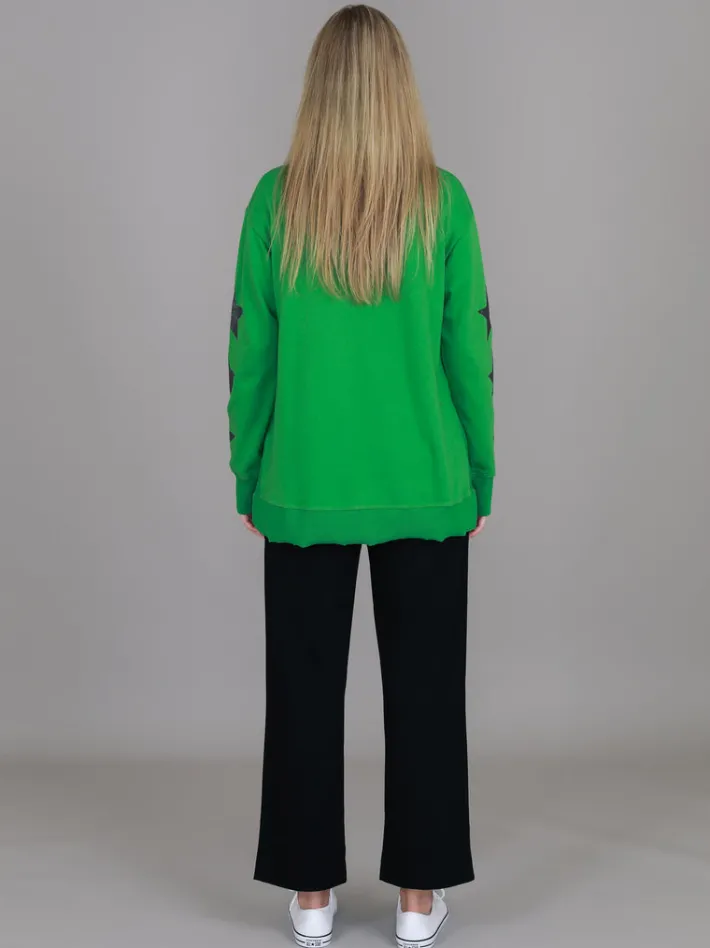 3rd Story Sydney Leopard Star Print Sweatshirt< Sweatshirts|Sweatshirts