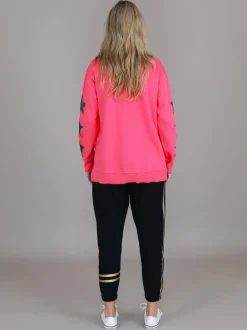 3rd Story Sydney Leopard Star Print Sweatshirt< Sweatshirts|Sweatshirts