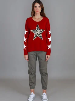 3rd Story Sydney Leopard Star Sweatshirt< Sweatshirts|Sweatshirts